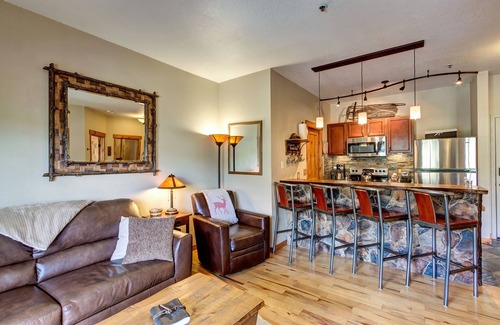 Breckenridge Condominio | Escapada rústica y encantadora de Breckenridge