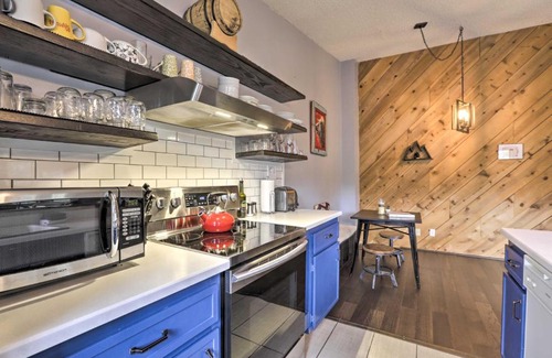 Tahoe Village Casa | Rustic-Chic Heavenly Condo, 5 Mi to Nevada Beach