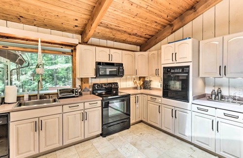 Otis Casa | Rustic-Chic Home w/ Decks: Pool + Lake Access