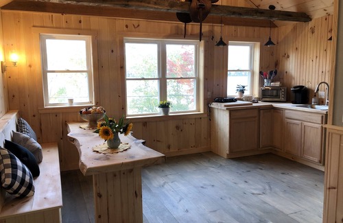 Lyme Center Casa | Rustic Converted Barn Loft in the Lakes Region