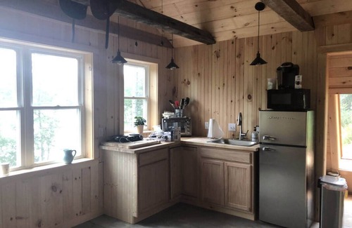 Lyme Center Casa | Rustic Converted Barn Loft in the Lakes Region