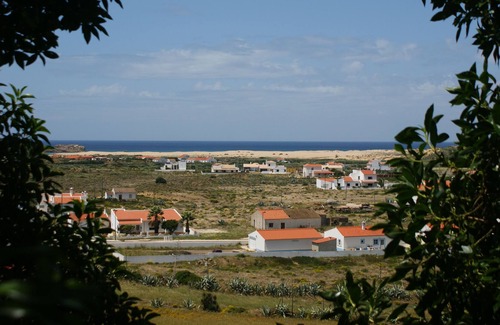 Carrapateira Cabaña | Casa rústica con terraza jardín y vistas al mar!