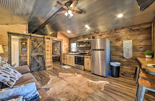 Almo Cabina | Rustic Dog-Friendly Cabin w/ Deck & Fire Pit!