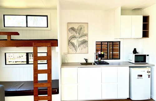 Arrawarra Headland Cabina | Rustic Driftwood Beachfront Cabins