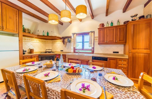 Sa Pobla Chalet De Esquí | Finca rústica en Mallorca Can Colis con piscina
