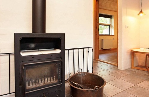 Sundstrup Casa | Casa de vacaciones rústica en Hojslev con sauna