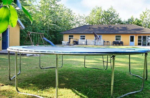 Sundstrup Casa | Casa de vacaciones rústica en Hojslev con sauna