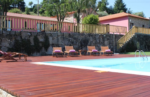 Paredes de Coura Cabaña | Casa rústica con vistas a las montañas