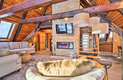 LaFayette Casa | Rustic LaFayette A-Frame Cabin with Game Room!