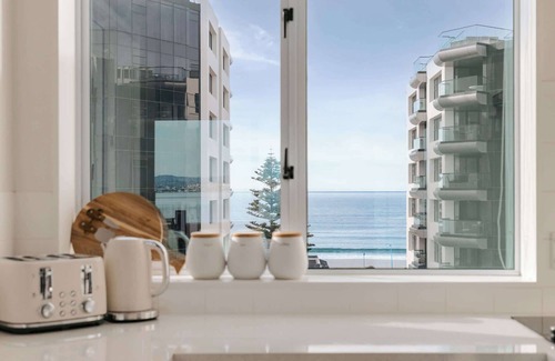 Mount Maunganui Apartamento | Rustic Luxe Mount Escape Sea Views Pool & Gym