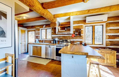 Littleton Casa | Rustic mountain-view cabin with private deck & fireplaces