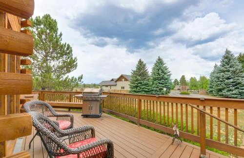 Pagosa Springs Casa | Rustic Pagosa Lakes Cabin with Deck and Grill!