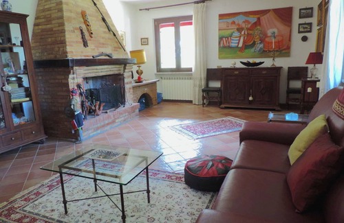 Quartaccio Casa | Moderna Casa de vacaciones en Torrita, Tiberina con piscina privada