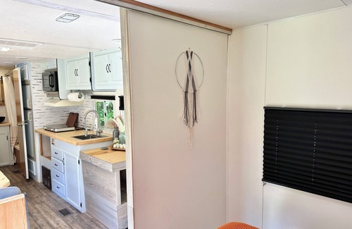 Fairview Casa | Rustic Remodeled Camper on Mini Farm with Farm Fresh Eggs