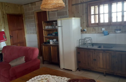 Coloninha Apartamento | cubierta de estilo rústico
