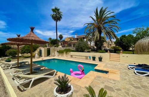 Fustera Casa | Rustico Appartment 'Olta' in finca, see-and garden side