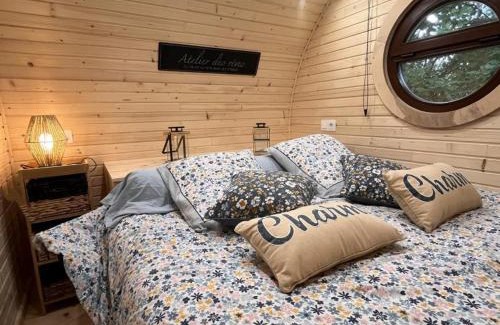 Mornand-en-Forez Casa | Séjour Authentique dans un Tonneau Viticole avec Piscine Chauffée et Mini-Ferme - FR-1-496-325