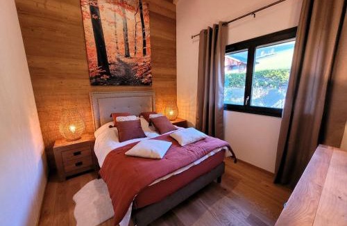 Les Gets Apartamento | Séjour cocooning aux Gets: 3 chambres, balcon, parking, Wi-Fi - FR-1-598-156