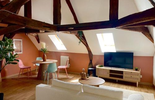 Jargeau Apartamento | Séjour cosy à 2 pas de la Loire