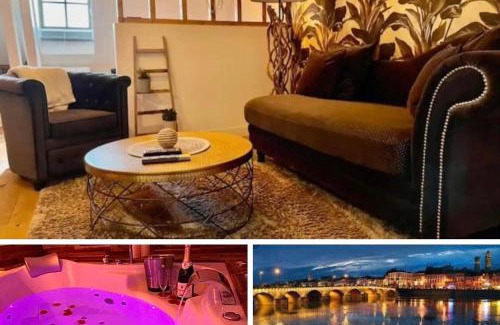 Macon Apartamento | Séjour détente au cœur de MÂCON spa,ciné,bouteille offerte