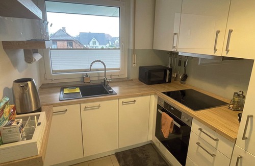 Rietberg Apartamento | Süße, Komfortable Wohnung mit Parkplatz und Schnellem Internet