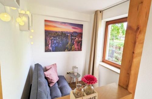 Lichtenhain Apartamento | S2 - Urlaubsmagie - Am Wanderweg mit Terrasse