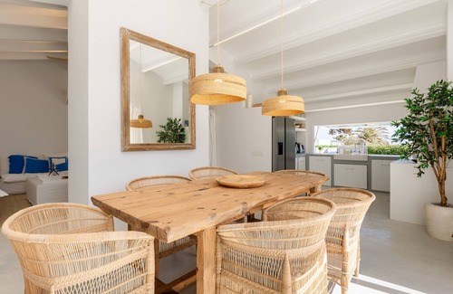 Cap d'en Font Villa | SA BLAVA - Espectacular villa con piscina privada junto al mar - Wifi gratis