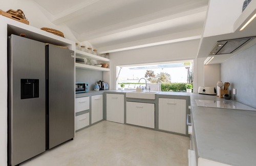 Cap d'en Font Villa | SA BLAVA - Espectacular villa con piscina privada junto al mar - Wifi gratis