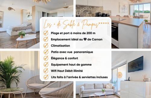 Carnon-Plage Apartamento | Sable & Pampas - Meublé de Tourisme 5 étoiles