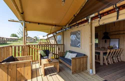 Andijk Casa | Safari Lodge cerca de IJsselmeer Glamping