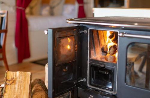 Yarmouth Apartamento | Safari Tent 1 With Log Burning Tub At Tapnell Farm