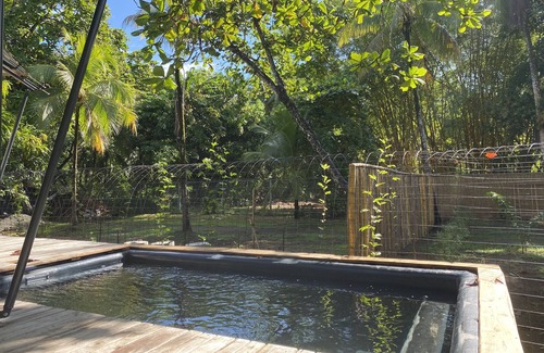 Savegre Chalet De Esquí | Safari tent on the beach. Near Manuel Antonio, nature, beach and plunge pool