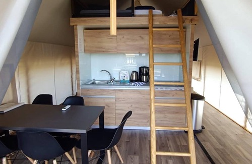 Houthem Casa | Bonita tienda safari con baño, 9 km de Maastricht