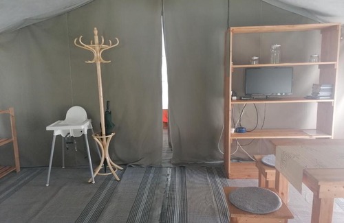 Schweppenhausen Apartamento | Safarizelt Camping Aumühle