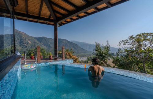 Dehradun Villa | SaffronStays Timber Aqua Quest