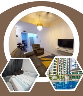 Hulu Kinta Apartamento | SAFIYYA HOMES MERU RAYA - WIFI/NETFLIX
