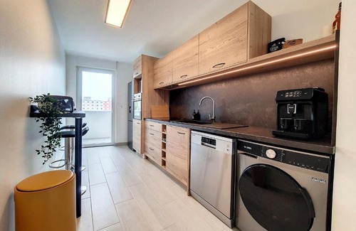 Plaine des Bouchers Apartamento | SAGLIO - Neuf - SPA - Tout confort - Parking - Tramway - Proche Centre