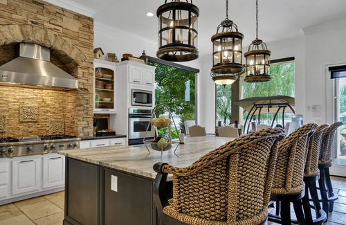 Panther Creek Casa | Sail to Hughes Landing, Waterway, or Pavilion. Heated Pool, Jacuzzi, & Cinema
