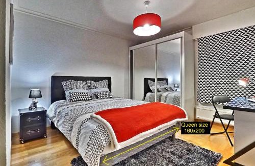 Annemasse Apartamento | Saleve - close to Geneva 64m2-wifi-parking-2 bedrooms