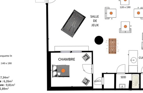 Talmas Casa | Salle de Jeux Dans un Écurie