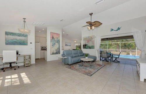 North Port Casa | Saltwater Heated POOL Home Near Several Beaches
