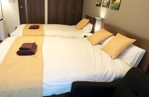 Shinsekai Apartamento | Sameday reservation OK Deluxe Double 42 - RLiS house Tsutenkaku 402/Osaka Ōsaka