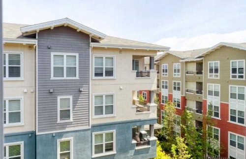 San Bruno Apartamento | San Bruno 1BR w Pool Gym WD nr highways SFO-996