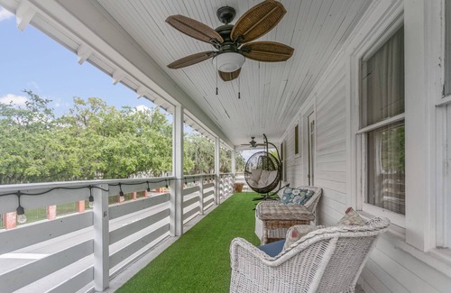 St. Augustine Casa | San Marco Villa Duplex w Backyard