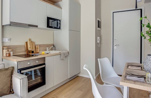 Neapoli-Sykies Apartamento | Sanders New Town - Impresionante apartamento de 1 hab. Apto. c/ Terraza