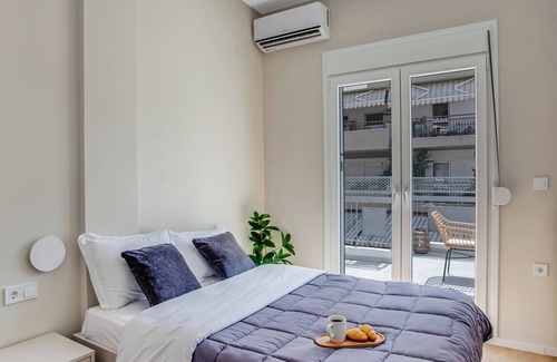 Neapoli-Sykies Apartamento | Sanders New Town - Impresionante apartamento de 1 hab. Apto. c/ Terraza