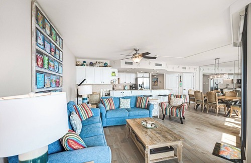 Port Aransas Condominio | Unidad Sandpiper 602: 2 dormitorios / 2 baños 2 dormitorios condominio en Port Aransas, capacidad para 6