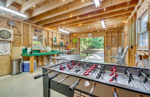 Lake Lure Casa | Sandy Beach, Fun Games and Barn Lake Lure Gem!