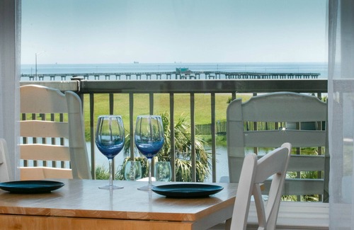 Galveston Condominio | SandySmile 3-Pools Top Floor-Ocean/Pool View CLEAN