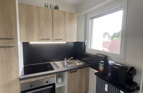 Mulhouse Apartamento | "sangha" Studio Cosy Avec Balcon et Parking Privé